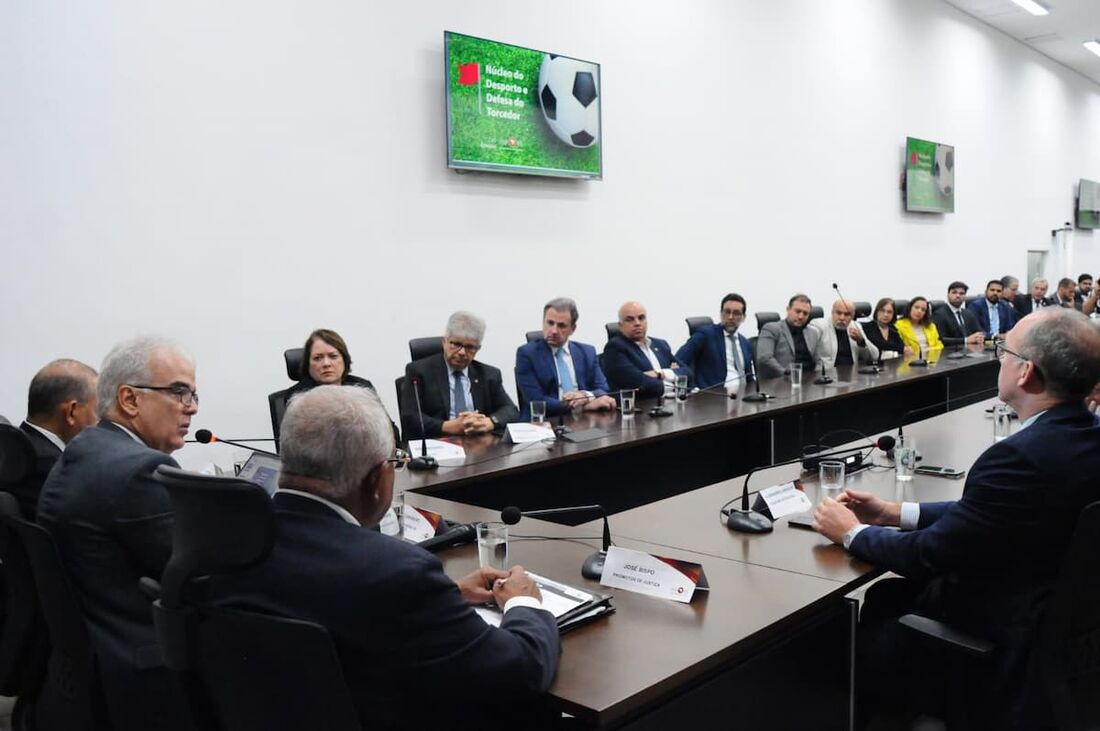 Reunião do Núcleo do Desporto e Defesa do Torcedor do Ministério Público de Pernambuco (Nudtor/MPPE)