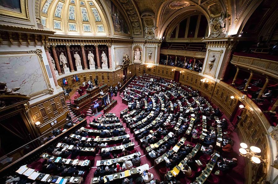 Palácio de Luxemburgo, sede do Senado Francês  