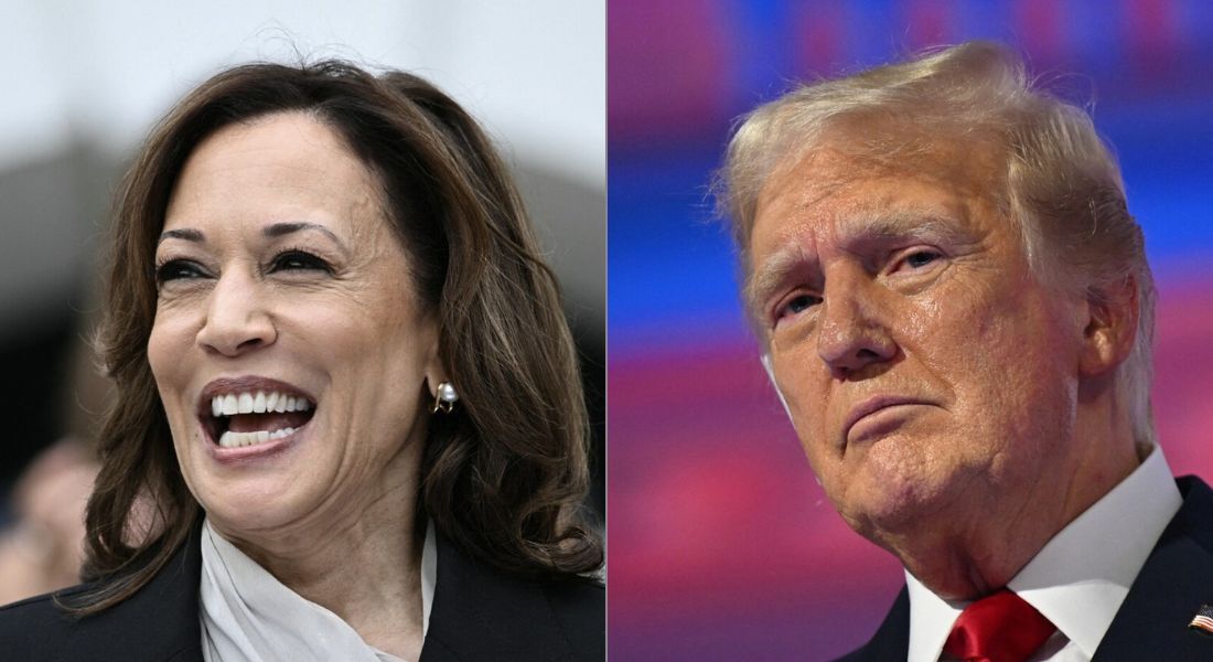 Trump chama Kamala Harris de 'lunática radical de esquerda' em comício