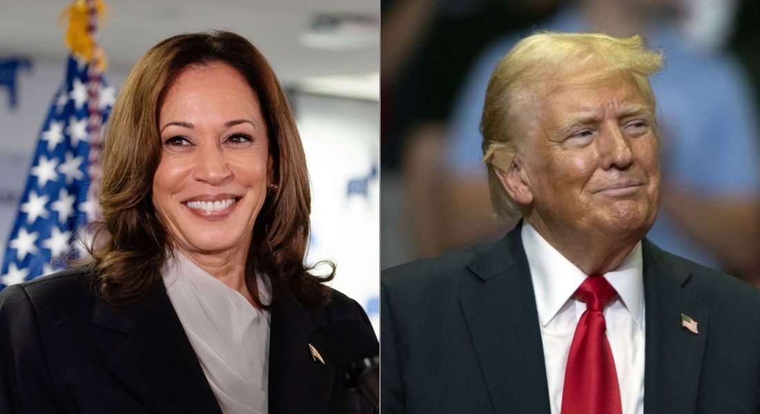 Kamala Harris e Donald Trump