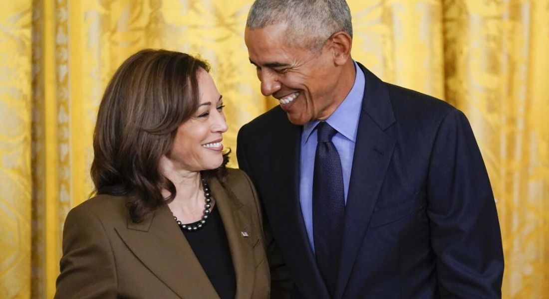 Obama anuncia apoio a Kamala Harris