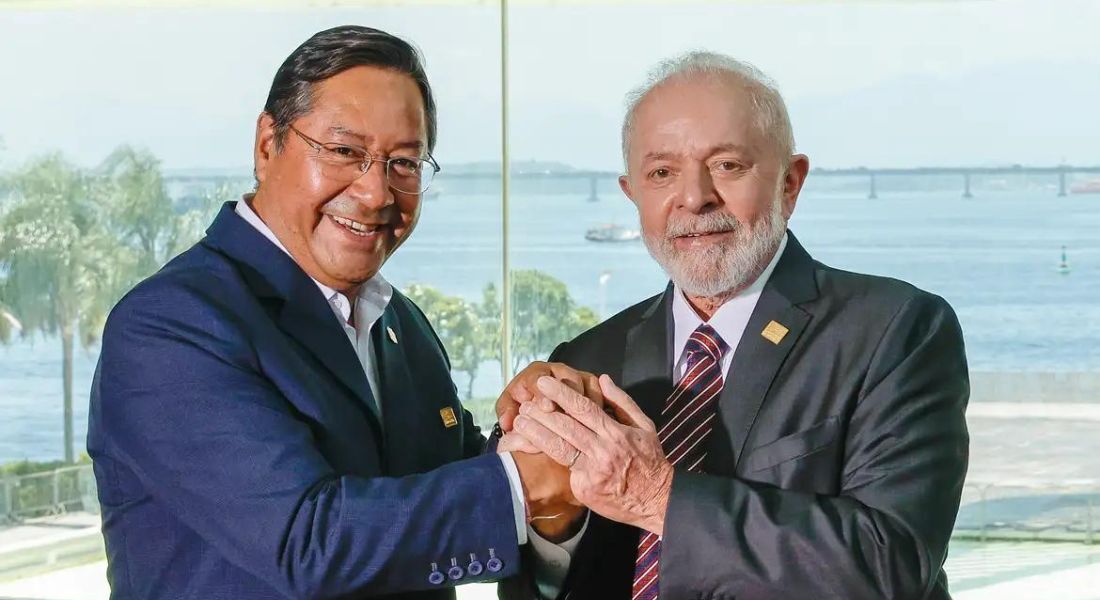 Lula e Luis Arce