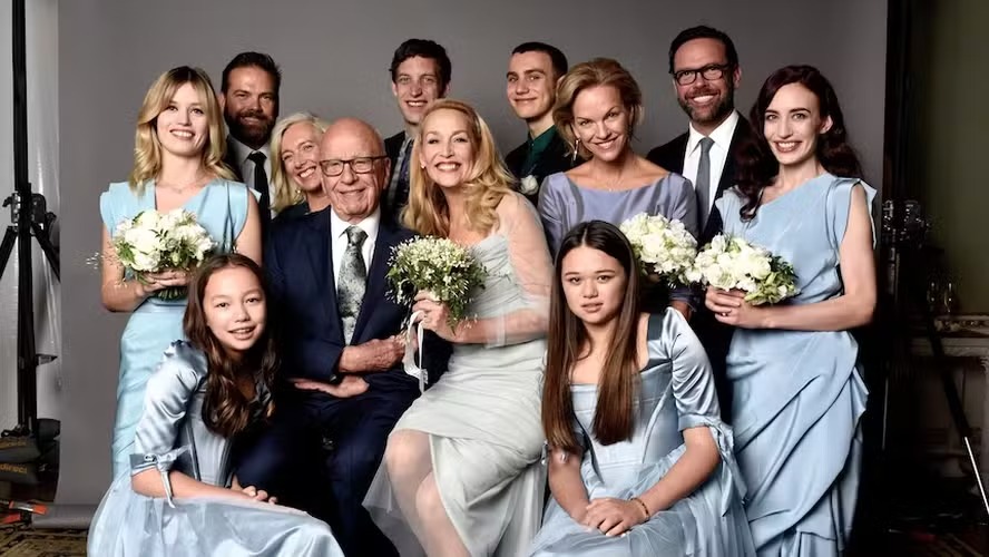 Família de Rupert Murdoch 