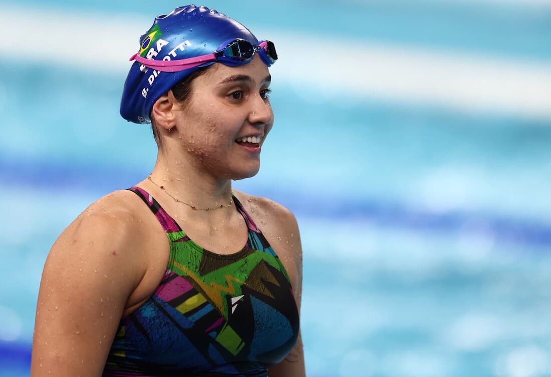 Beatriz Dizotti, finalista da prova do 1500m livre feminino 