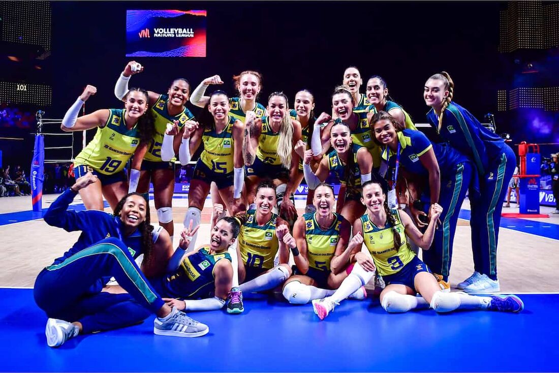 Seleção Feminina de Vôlei foi definida para disputa das Olimpíadas 