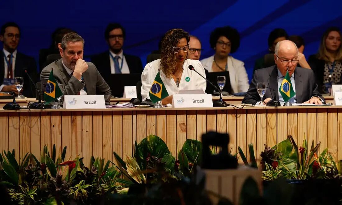 A ministra Anielle Franco participa de evento do G20 