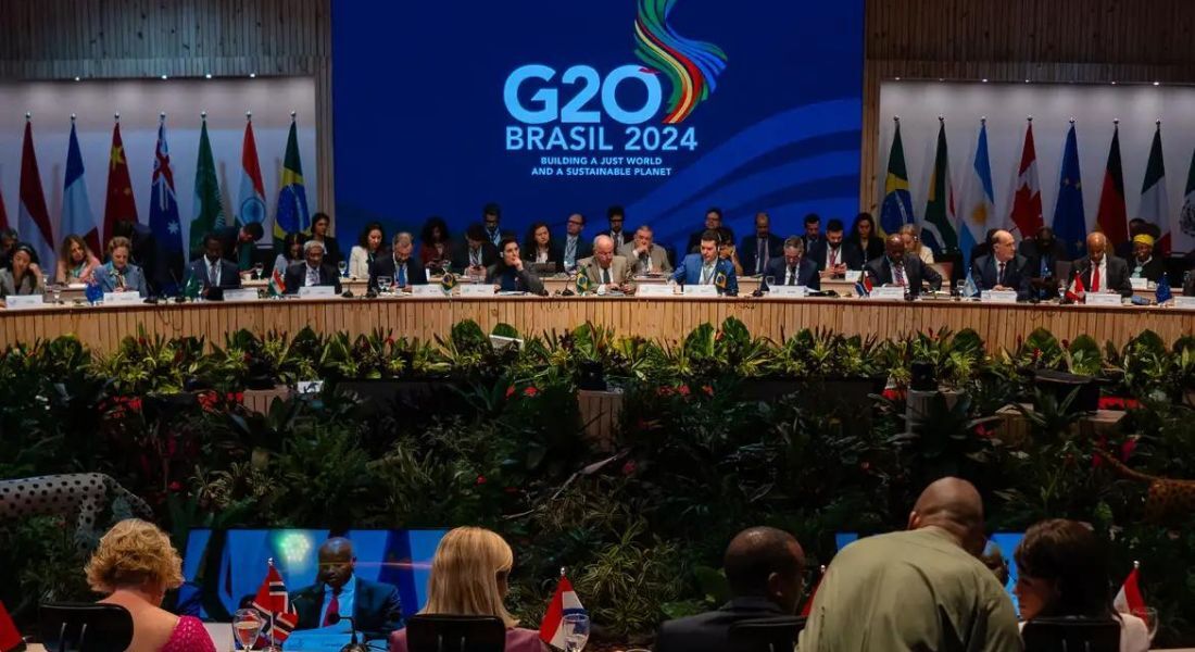 Reunião do G20 é realizado no Rio de Janeiro