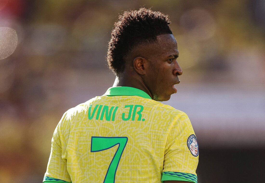 Vinícius Júnior, atacante do Brasil