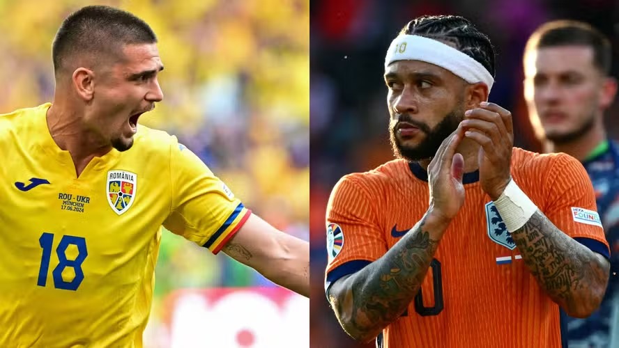 O atacante romeno, Marin, é o artilheiro da seleção na Euro, com dois gols. Já o atacante holandês, Memphis Depay, está a 5 gols de se tornar o maior artilheiro da seleção, passando Robin Van Persei, que tem 50 gols