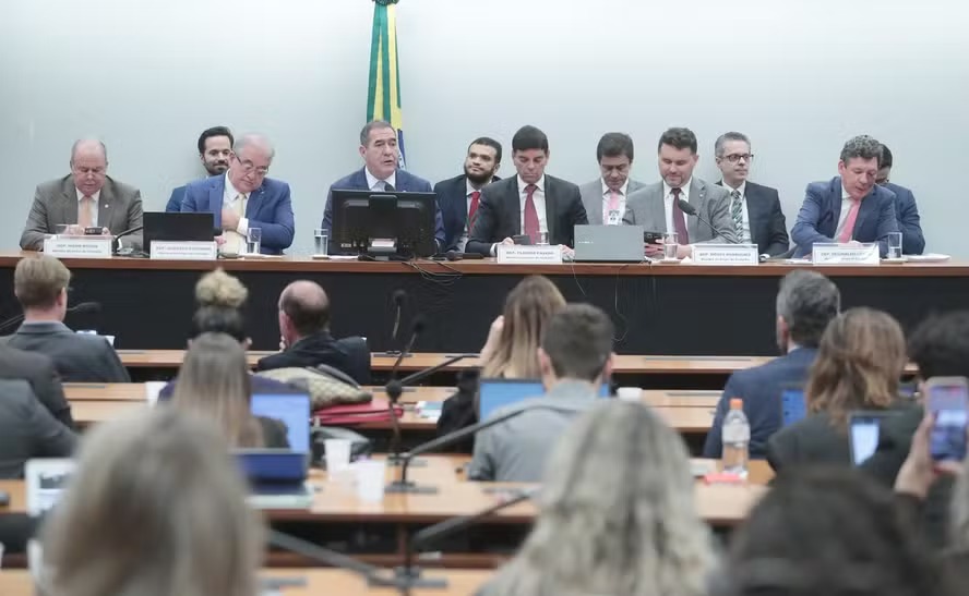 Coletiva de imprensa do grupo de trabalho para apresentação do relatório da Reforma Tributária 