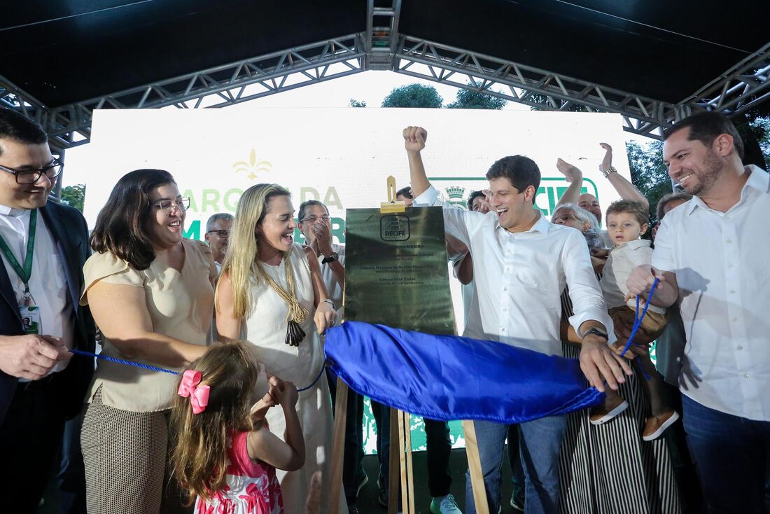 Prefeito João Campos Inaugura Parque da Tamarineira.