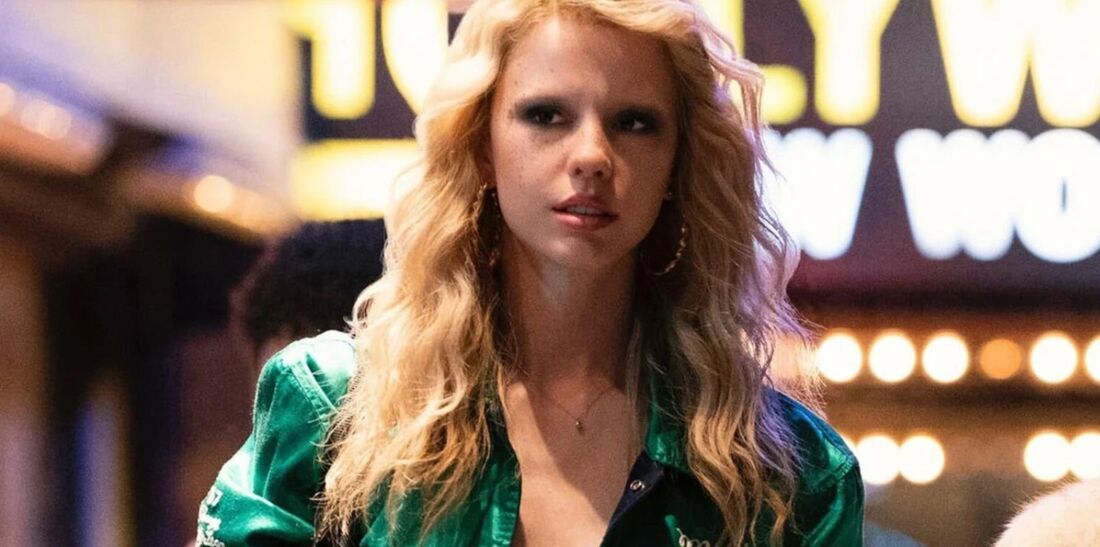 Atriz Mia Goth em "MaXXXine"