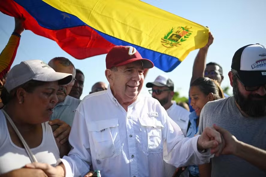 Edmundo González, candidato da oposição venezuelana. Ele anunciou que conseguiu credenciar fiscais para mesas eleitorais