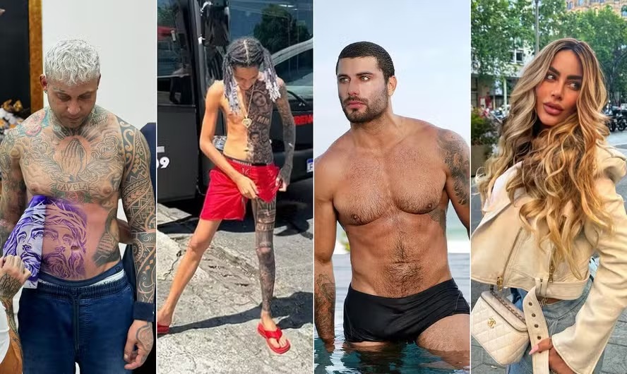 Oruam, Jesus Luz e irmã de Neymar: famosos que usaram sedação para não sentirem dor ao fazer tatuagens 