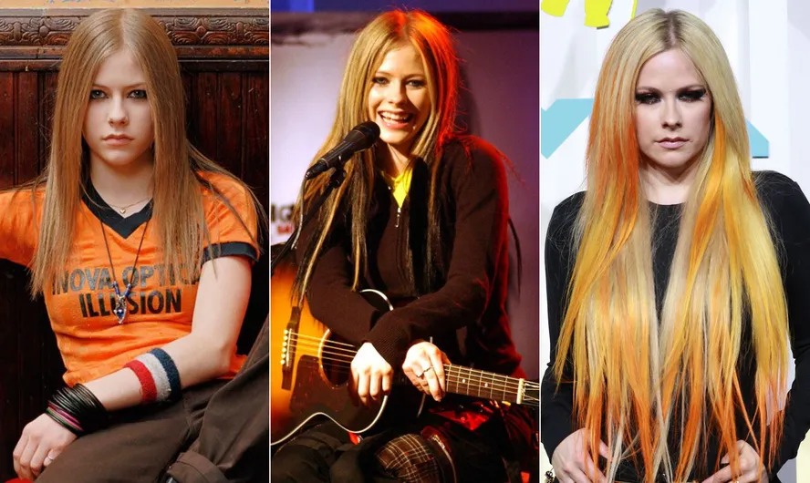 Avril Lavigne em três tempos: dos 17 anos aos dias de hoje 