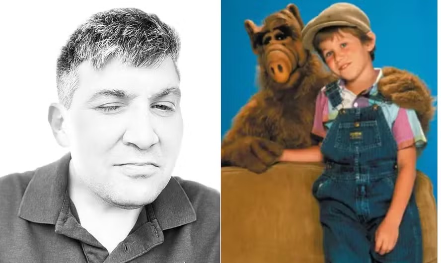 Benji Gregory e quando interpretava Brian Tanner em 'Alf, o ETeimoso', nos anos 1980 