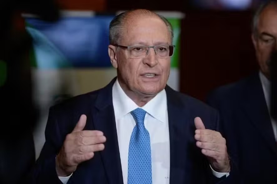 O presidente em exercício, Geraldo Alckmin 