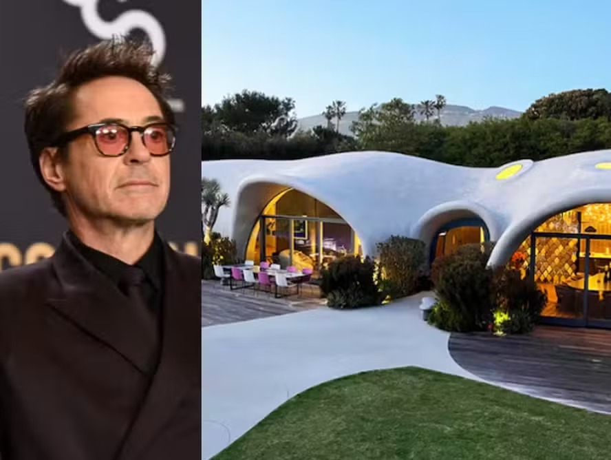 'Casa inflável' de Robert Downey Jr em Malibu 