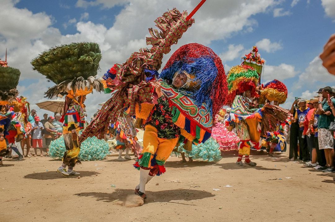 Apresentação de Maracatu de Baque Solto