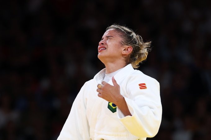 Larissa Pimenta Conquista O Bronze Para O Brasil No Judô Em Paris 2024 Folha Pe 4600