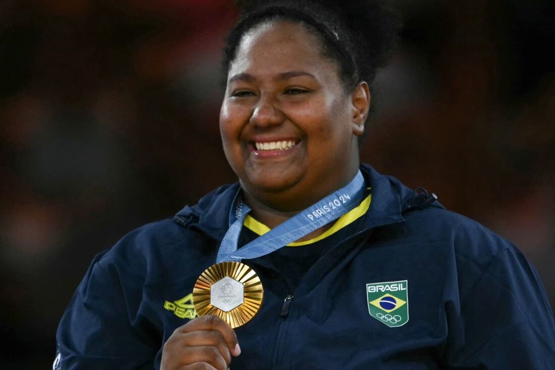 Beatriz Souza levou o primeiro ouro do Brasil nas Olimpíadas