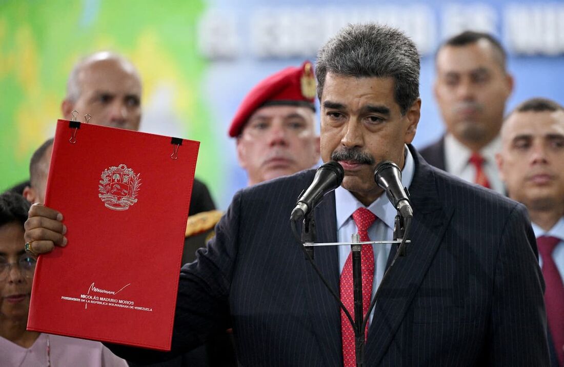 O presidente venezuelano Nicolás Maduro.