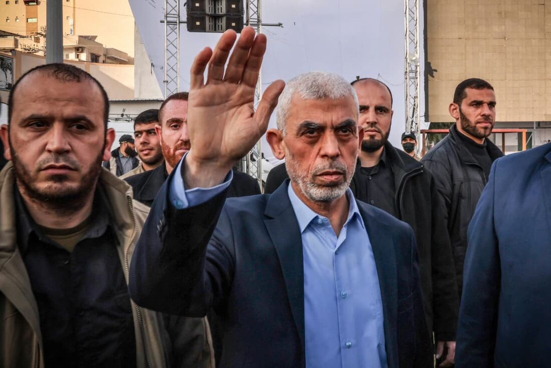 Yahia al-Sinwar era o líder político do Hamas