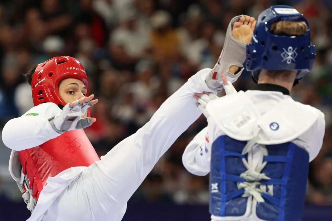 Maria Clara Pacheco, atleta de taekwondo