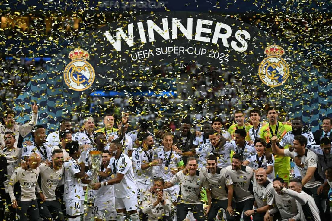 Real Madrid conquista a Supercopa da Europa pela sexta vez 