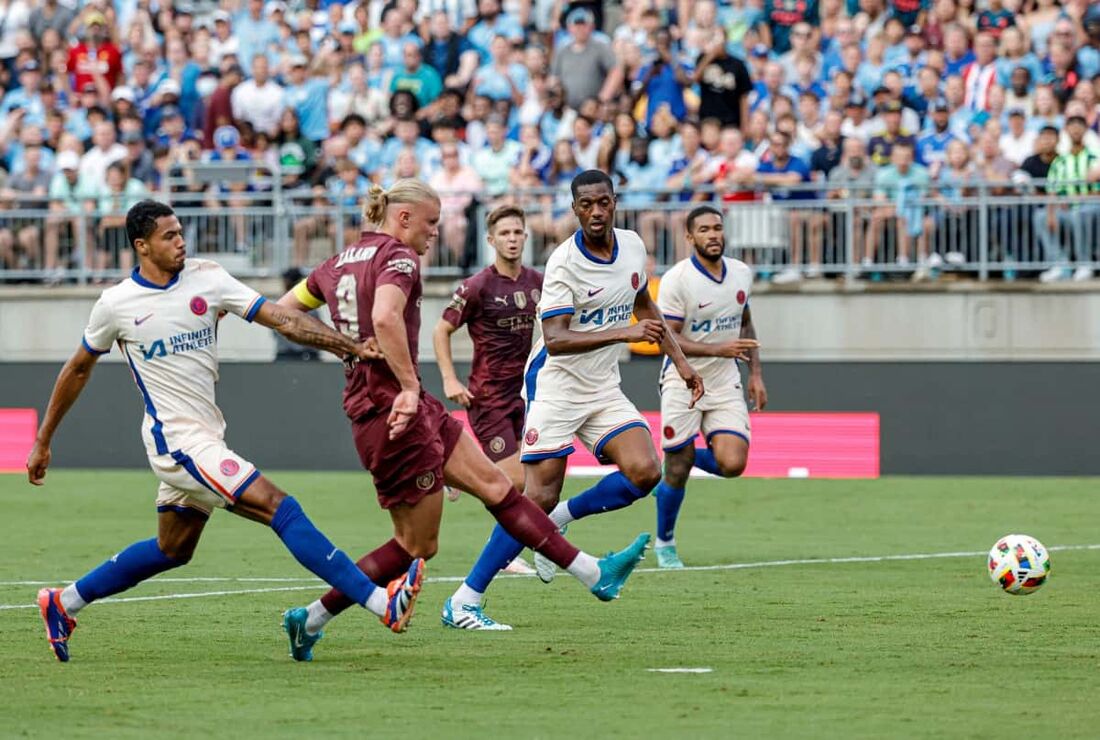 Chelsea e Manchester City já se enfrentaram em amistoso pré-temporada