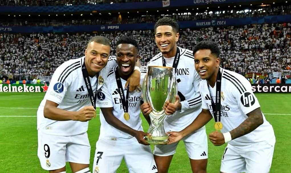 Mbappé, Vini Jr., Bellingham e Rodrygo: novos galácticos do Real Madrid 