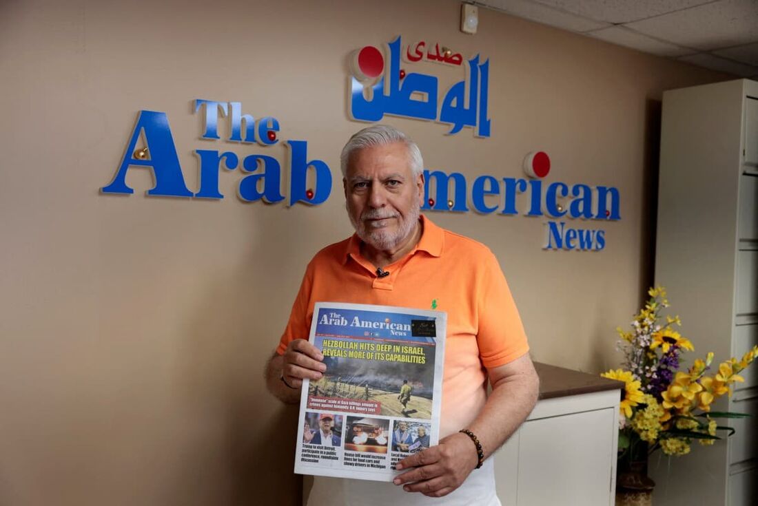 Osama Siblani é editor do "The Arab American News" em Michigan