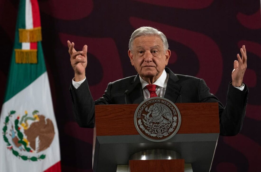 O presidente do México, Andrés Manuel Lopez Obrador