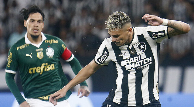 Botafogo e Palmeiras se enfrentam pelas oitavas de final da Libertadores 