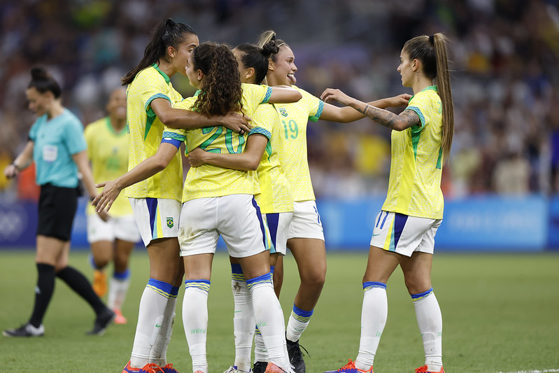 Brasil chegou na final do futebol feminino nas Olimpíadas