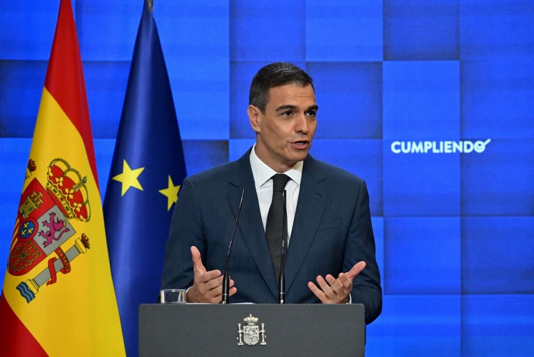 O presidente do Governo espanhol Pedro Sanchez