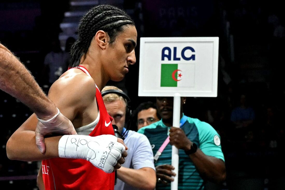 Imane Khelif, boxeadora da argélia