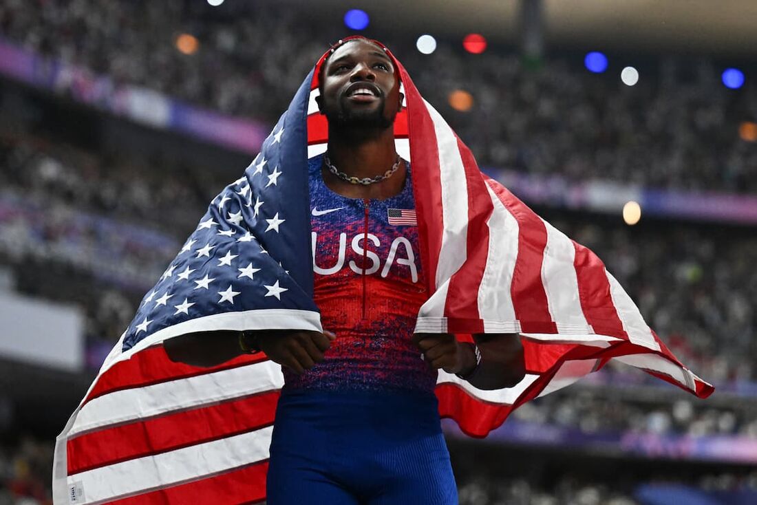 Noah Lyles ficou com o ouro