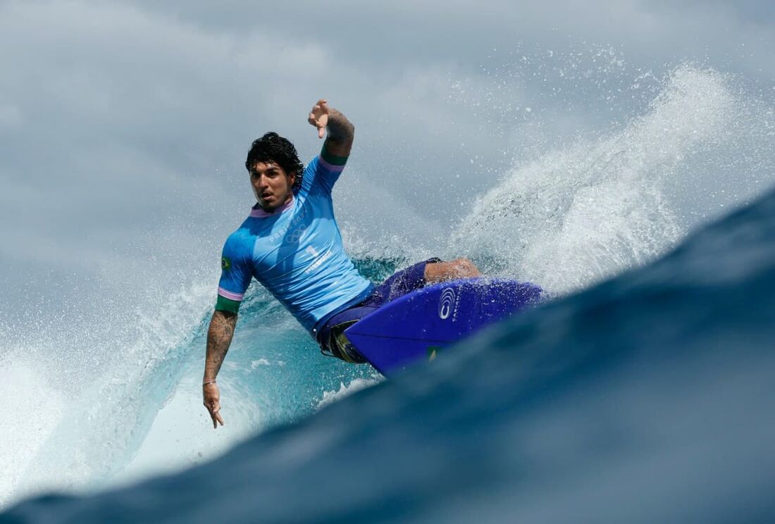 Gabriel Medina ganha o bronze nos Jogos de Paris 