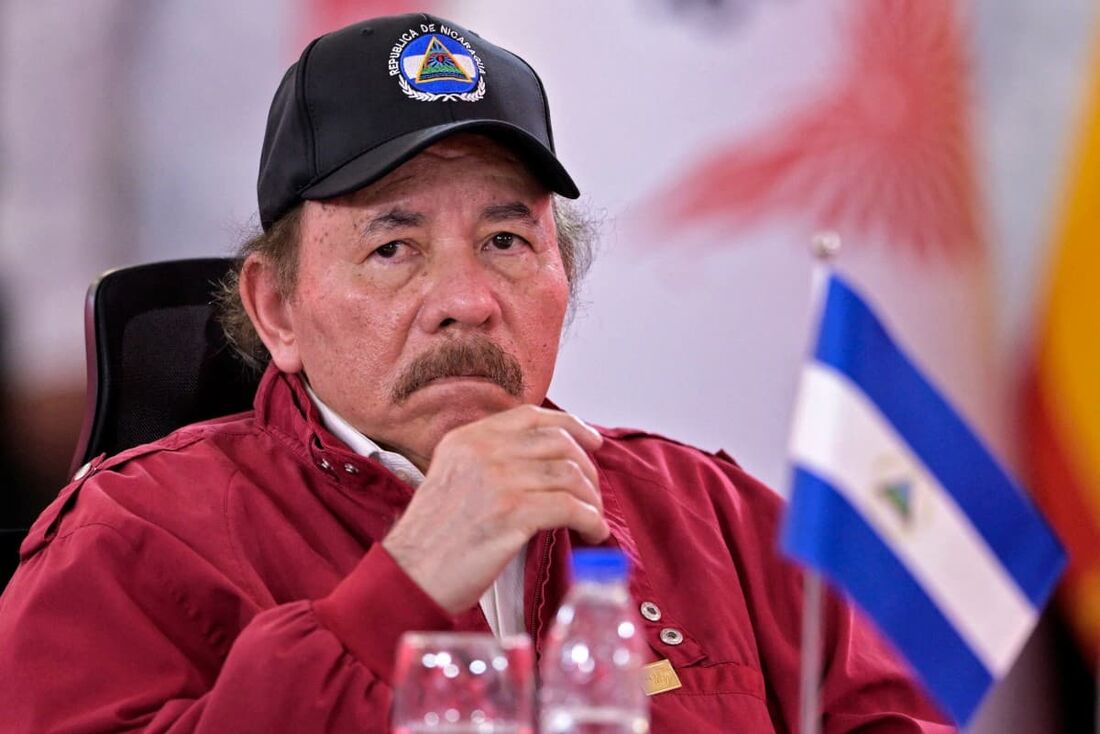 O presidente da Nicarágua, Daniel Ortega