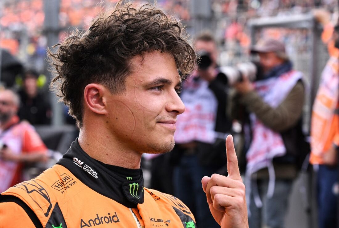 Lando Norris é pole do GP da Holanda