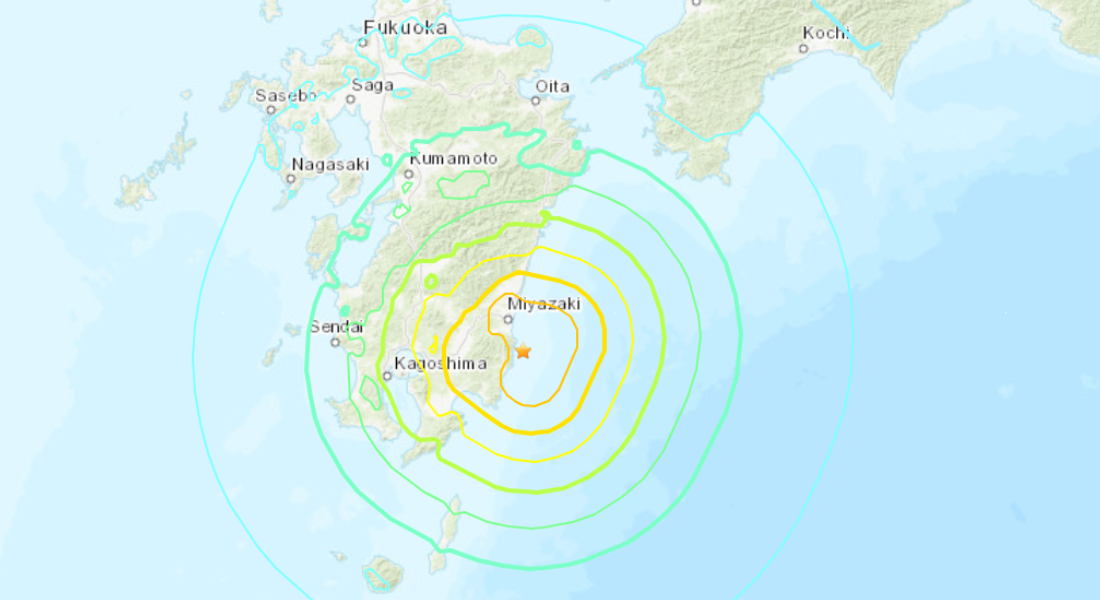 Japão registra terremotos