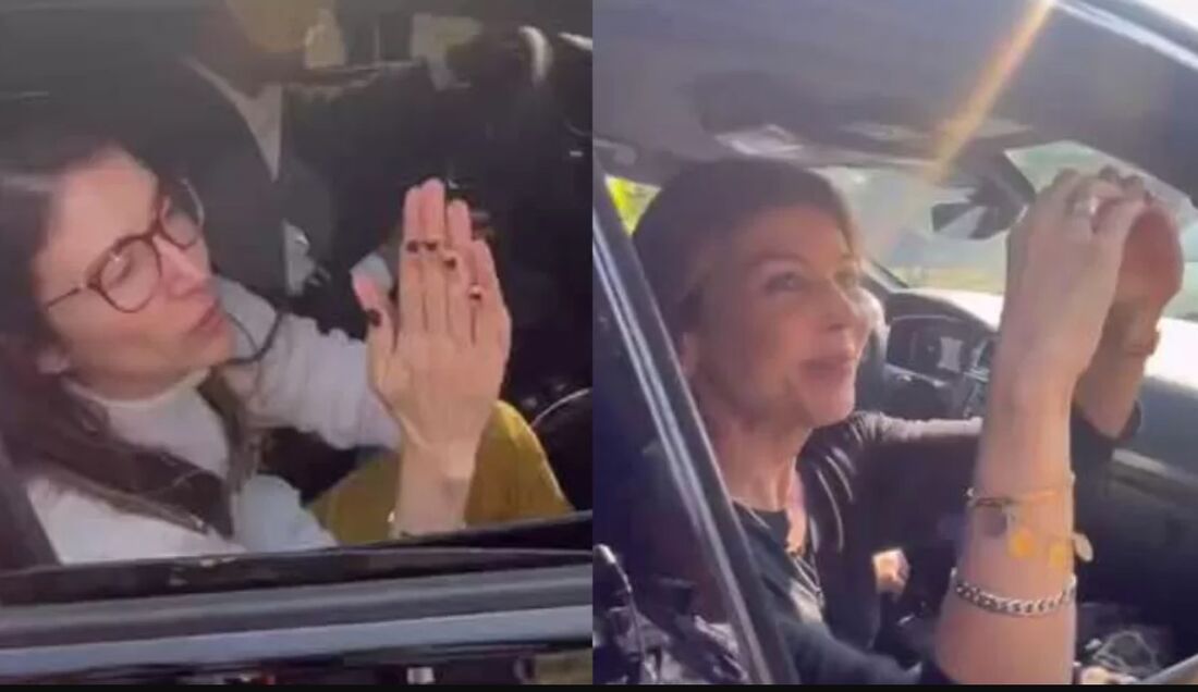 Rebeca Abravanel e Daniela Beyrute agradecem imprensa e público após sepultamento de Silvio Santos 