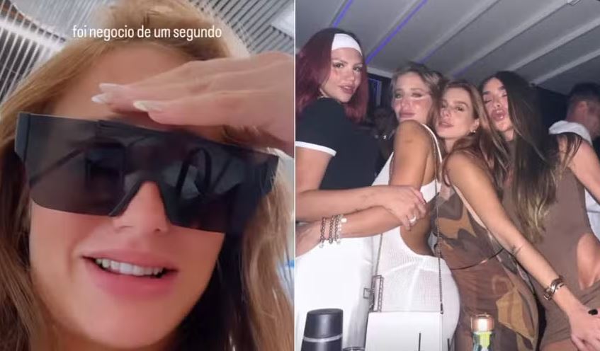 Bruna Griphao atriz contou, por meio de stories, em seu Instagram, que teve a sua bolsa da grife italiana Prada furtada em uma balada