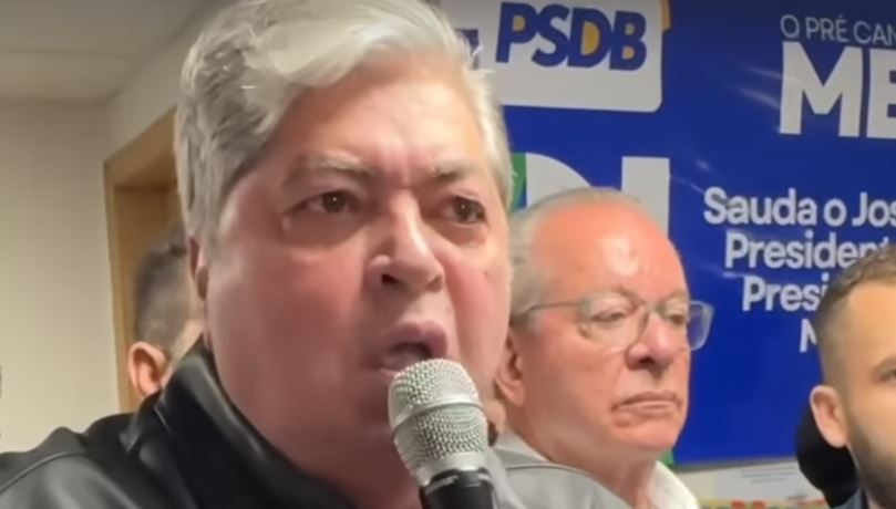 Apresentador José Luiz Datena (PSDB), candidato à prefeitura de São Paulo