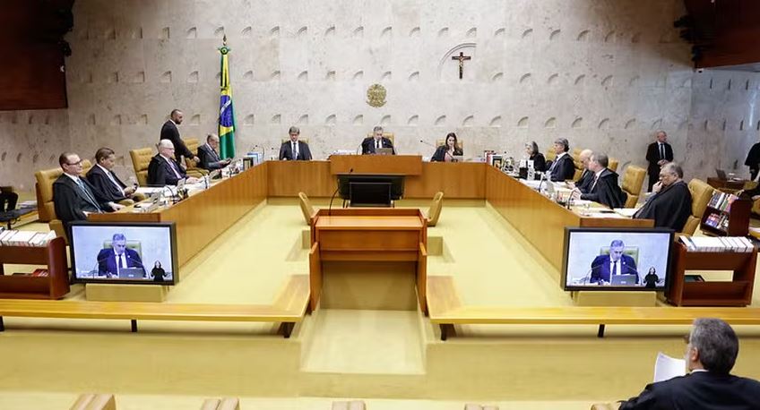 Plenário do STF durante sessão de julgamento 