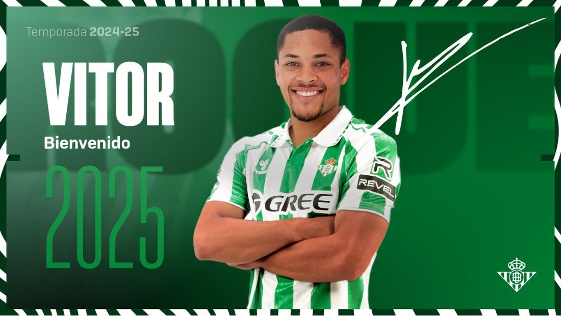 Real Bétis anuncia chegada de Vitor Roque por empréstimo