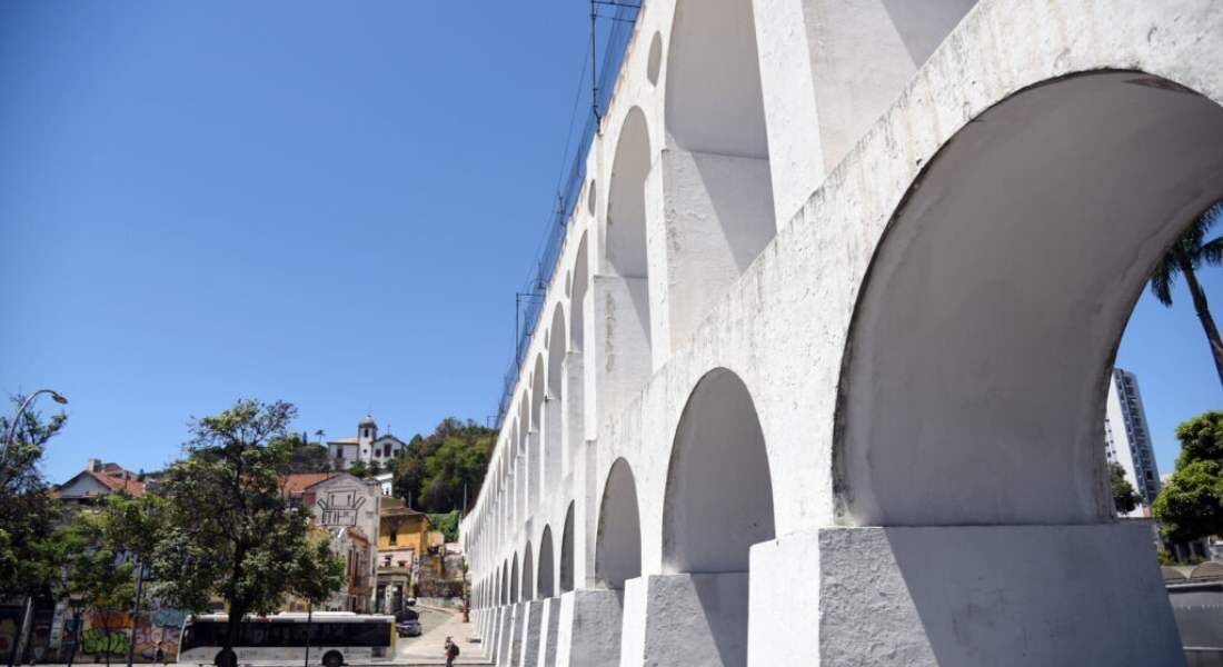 Arcos da Lapa, no Rio de Janeiro