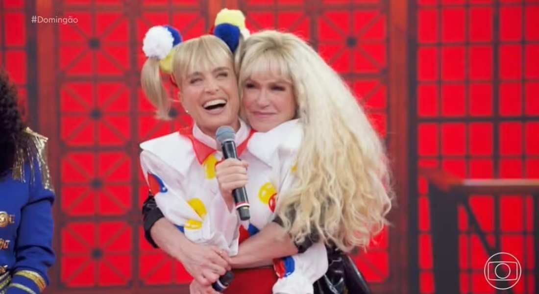 Angélica e Xuxa particiciparam de quadro no "Domingão do Huck"