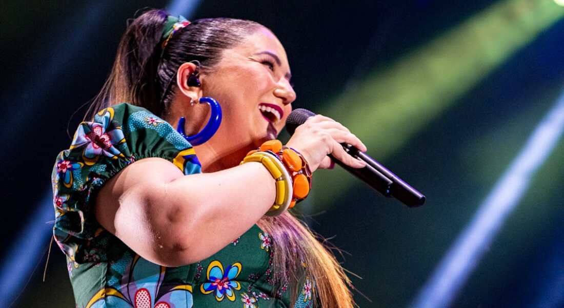 Maria Rita se apresentou no Recife